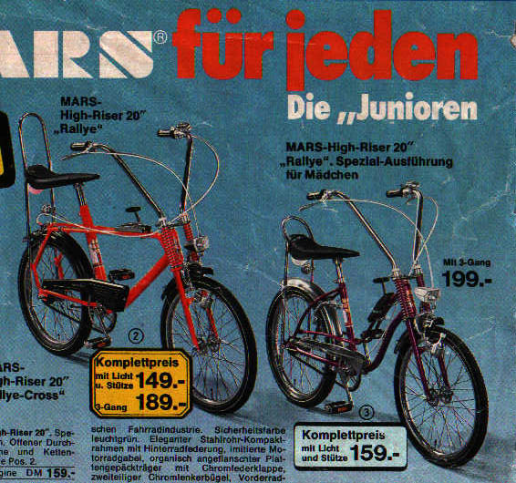 rallye girls bike